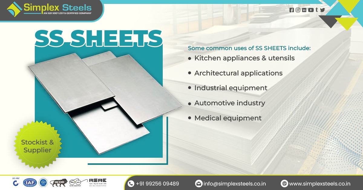 Supplier of Stainless Steel Sheets In Gujarat