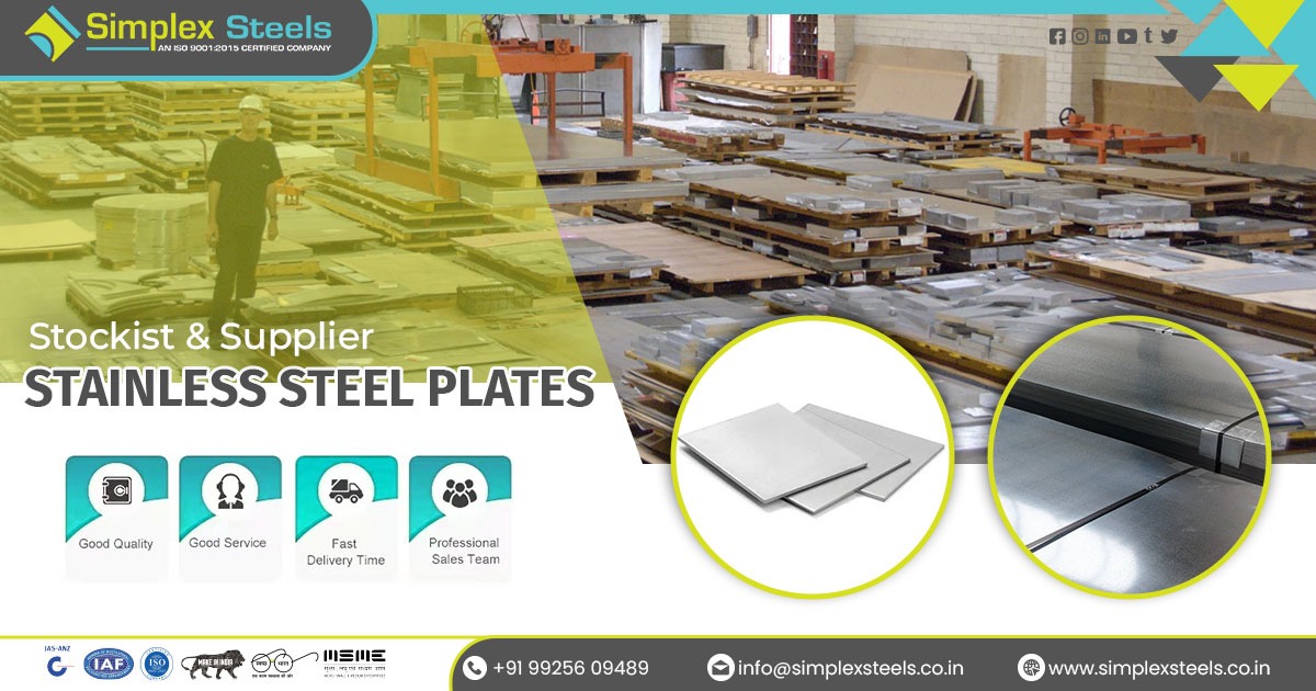 Supplier of Stainless Steel Plates In Rajasthan
