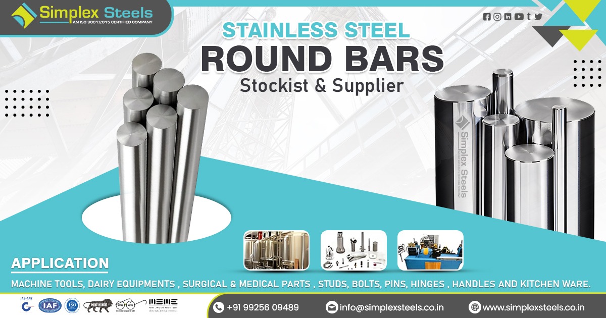 Supplier of SS Round Bars In Andhra Pradesh