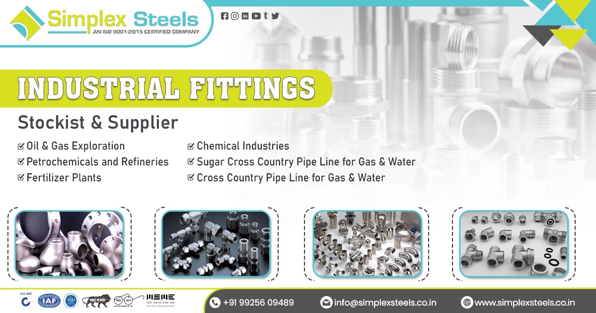 Supplier of Industrial Fittings in Uttar Pradesh