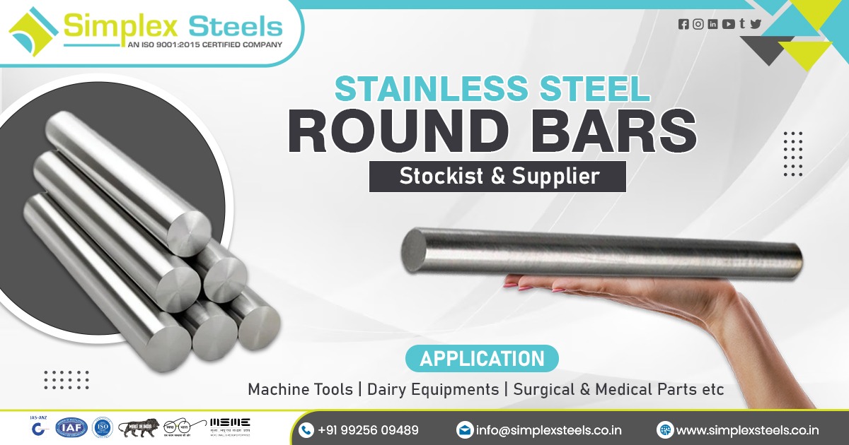 Supplier of SS Round Bars in Andhra Pradesh