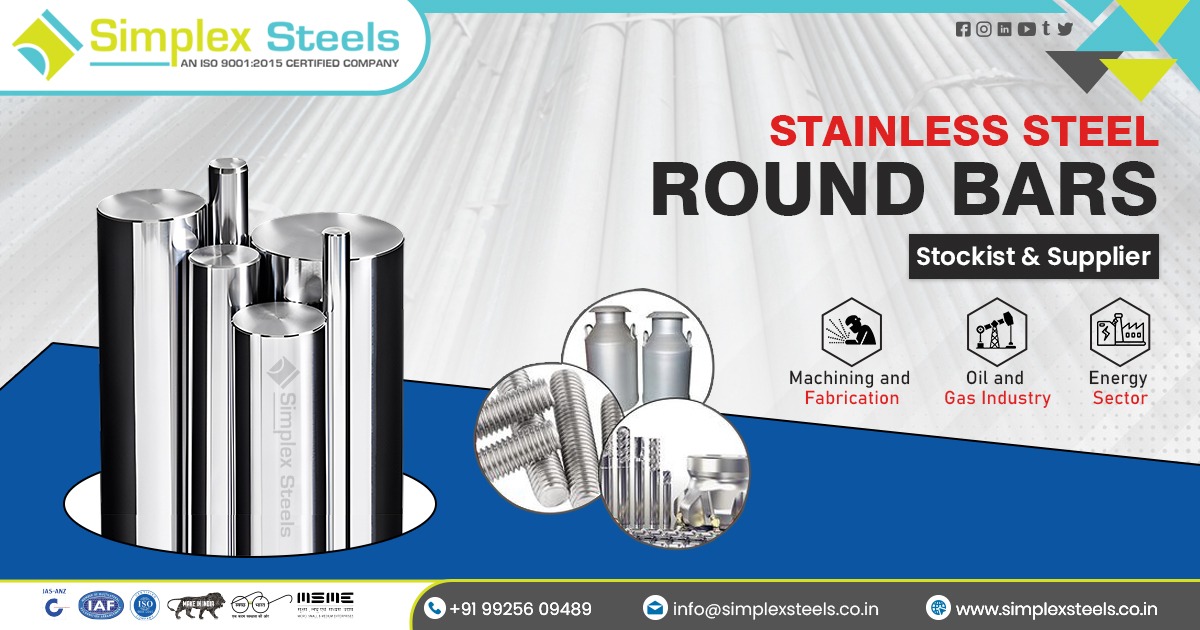 Top Stainless Steel Round Bar Supplier in Nashik