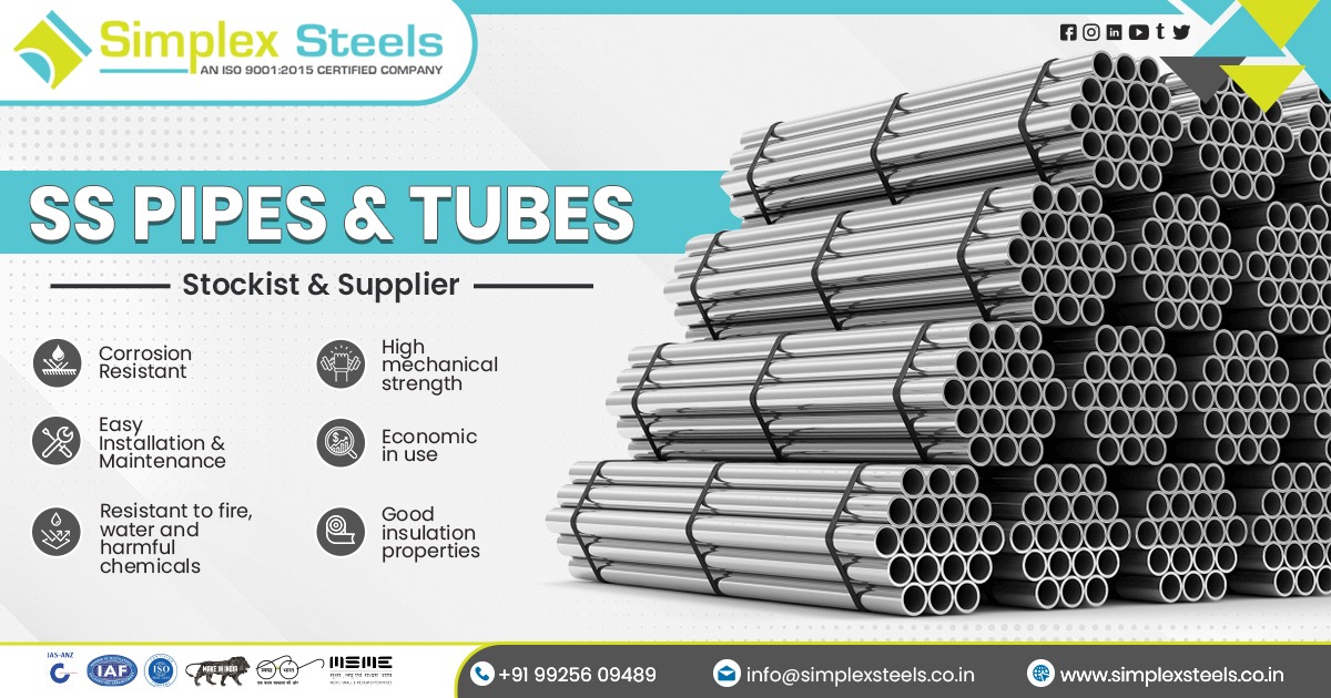 Supplier of SS Pipe and Tubes in Nashik