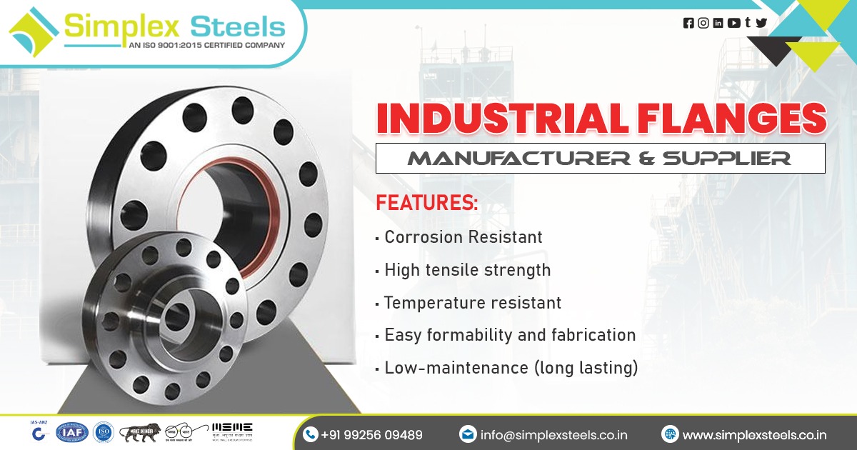 Supplier of Industrial Flanges in Solapur