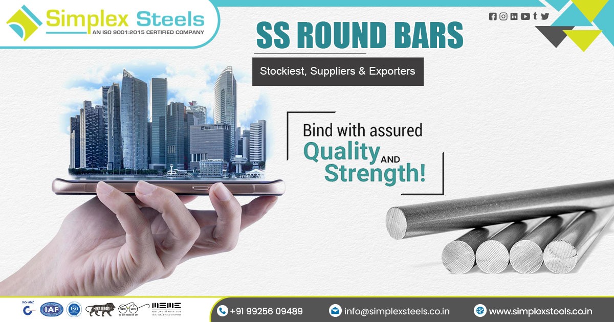 Stainless Steel Round Bar in Bengaluru
