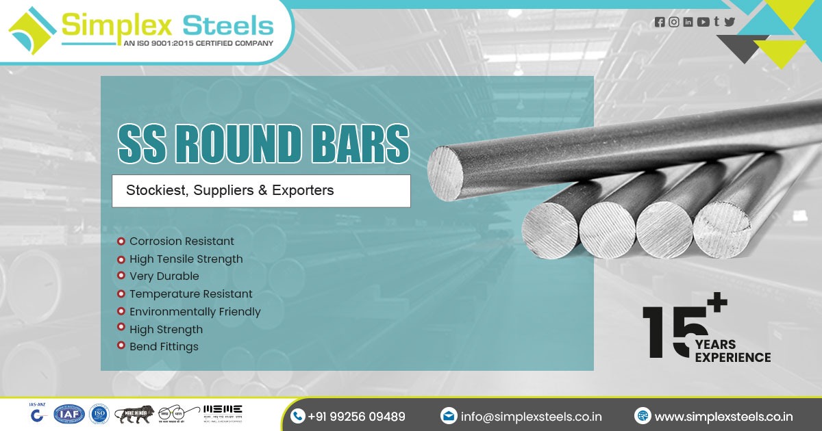 Stainless Steel Round Bar in Kolkata