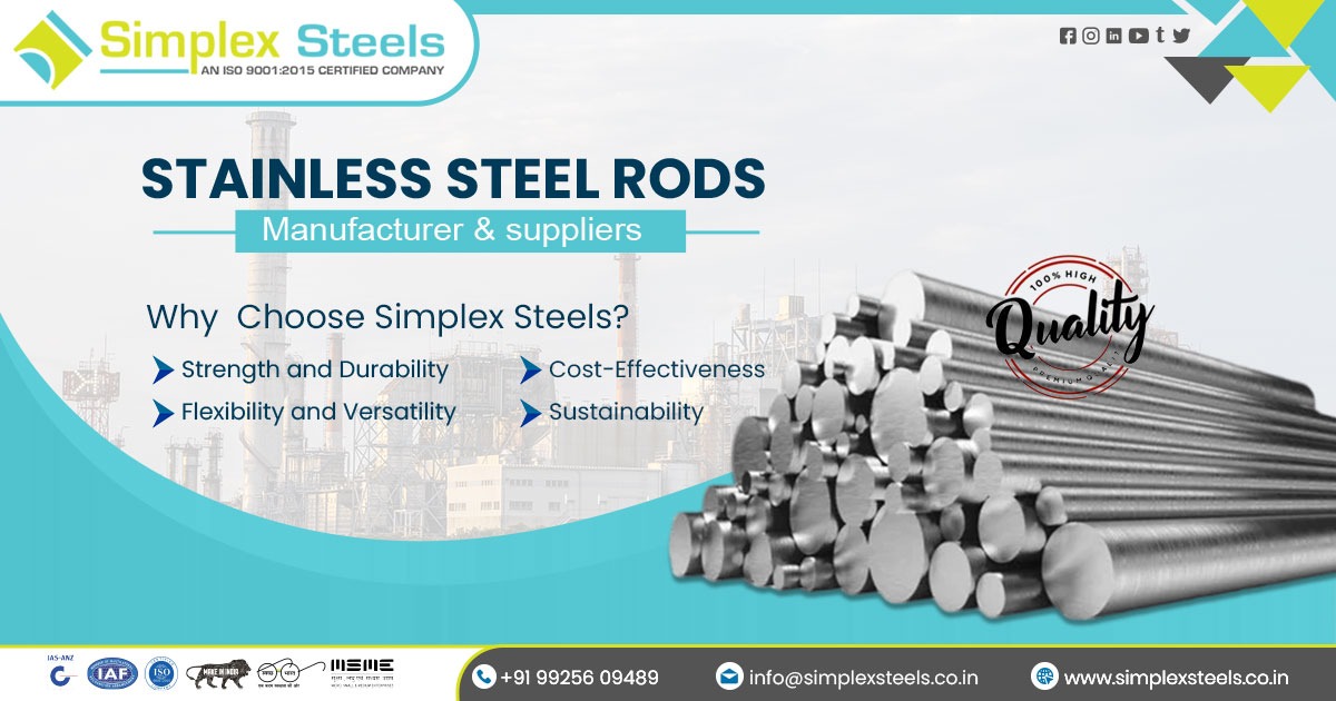 Supplier of Stainless Steel Rods in Maharashtra