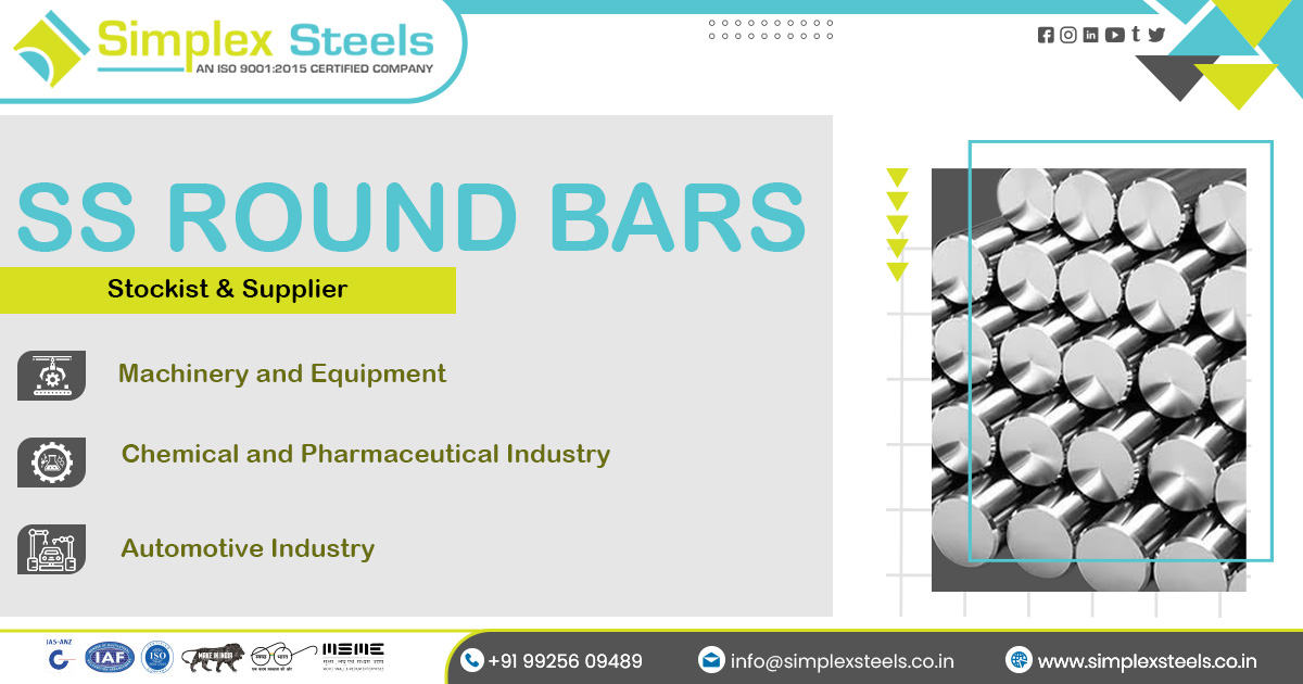 Supplier of Stainless Steel Round Bars in Bhopal