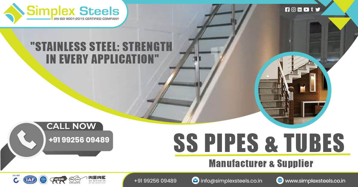 Supplier of SS Pipes and Tubes in Bhopal