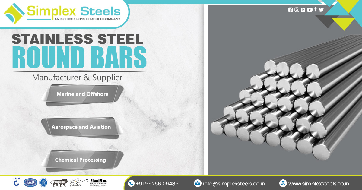 Supplier of Stainless Steel Round Bars in Mumbai