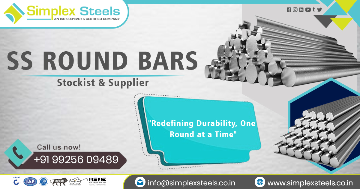 Supplier of SS Round Bars in Lucknow