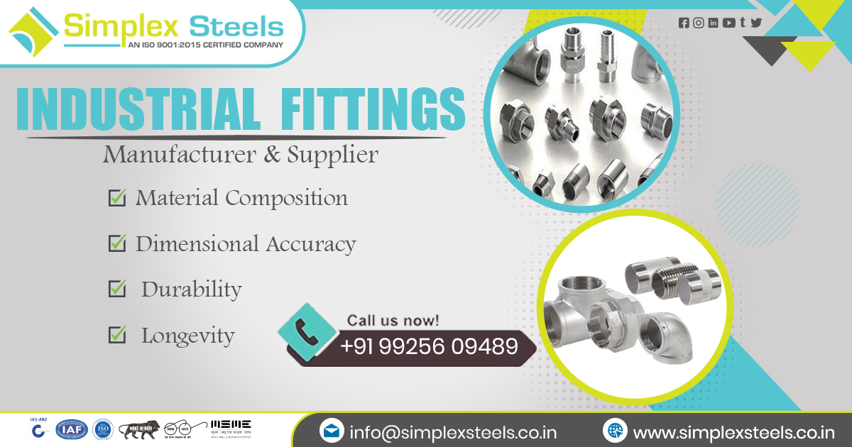 Supplier of Industrial Fittings in Nashik